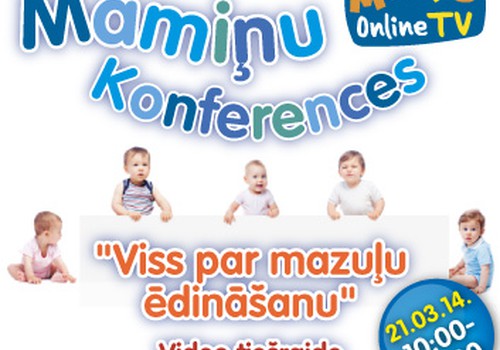 ŠODIEN no plks.10:00 portālā notiks Lielā māmiņu online konference par bērnu uzturu: gaidām Tavus jautājumus!