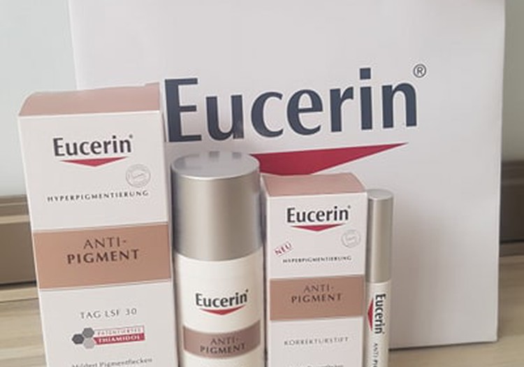 Testēju Eucerin Anti-Pigment kremu un serumu
