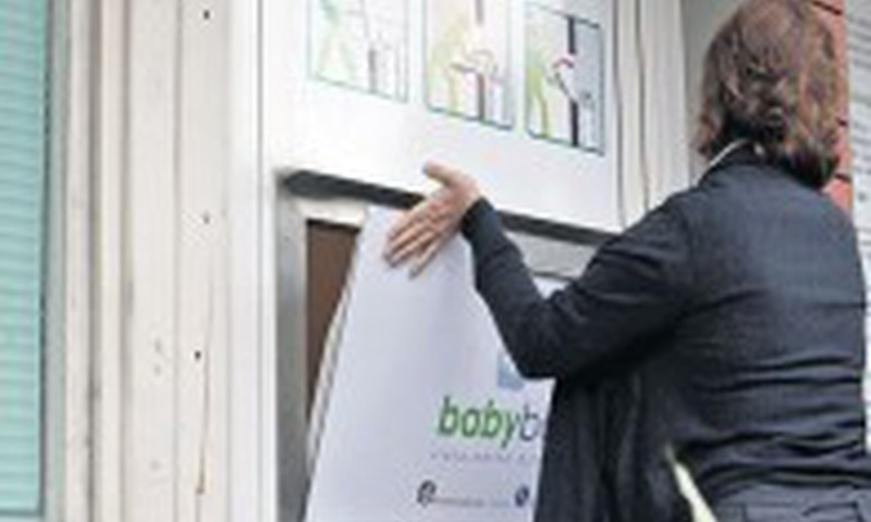 Liepājā atver Baby box