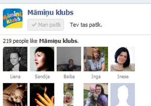 Kura šajā nedēļā ir laimīgā Māmiņu Kluba Facebook fane?