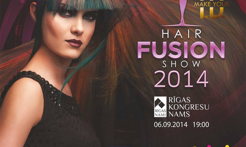 Hair Fusion Show 2014- Labdarības frizieru šovs