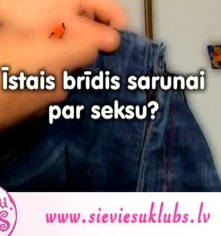 VIDEO: Kad ir īstais brīdis runāt par seksu?
