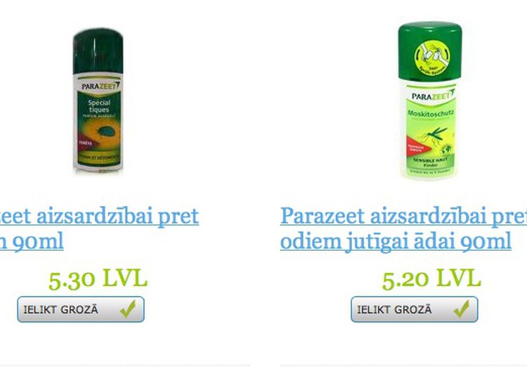 Tētis Jānis testē Parazeet pretodu līdzekli