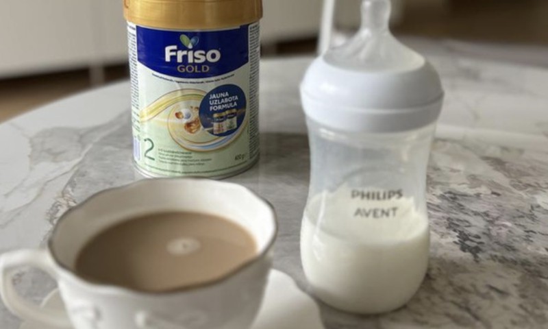 Produktu testi: Friso Gold 2 maisījuma pagatavošana ir ļoti vienkārša!