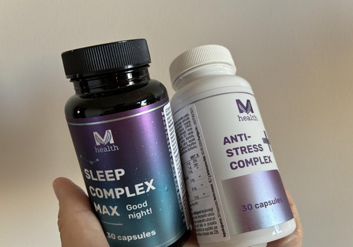 MV Health Anti-Stress Complex un Sleep Complex MAX ikdienā lieliski papildina viens otru