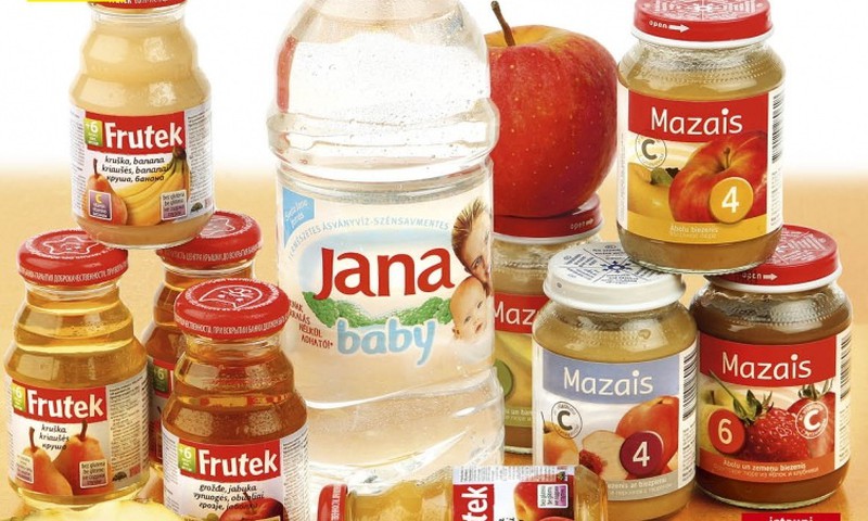 Biezenīši un sulas zīdaiņiem līdz pat 38% lētāk!