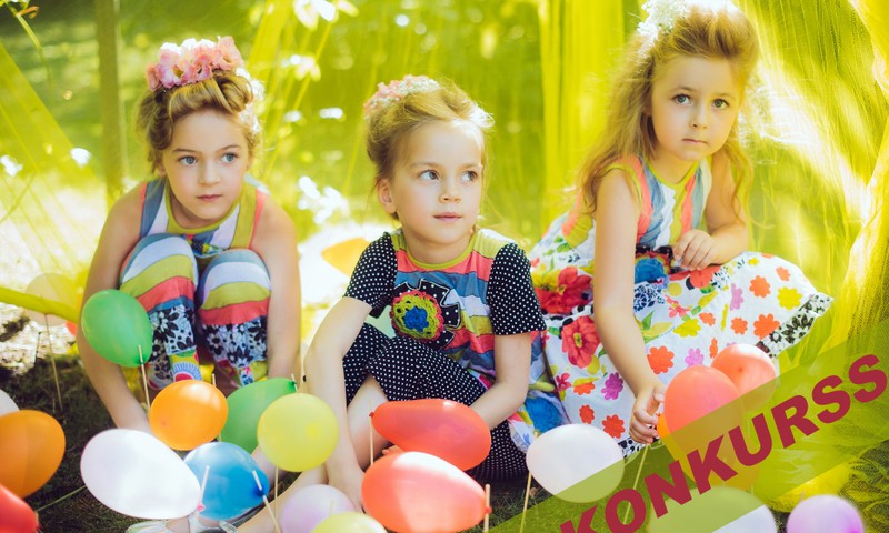 Fotokonkurss mazajām meitenēm: parādi savu krāsaino vasaras bildi un laimē ZaZas kleitiņu!