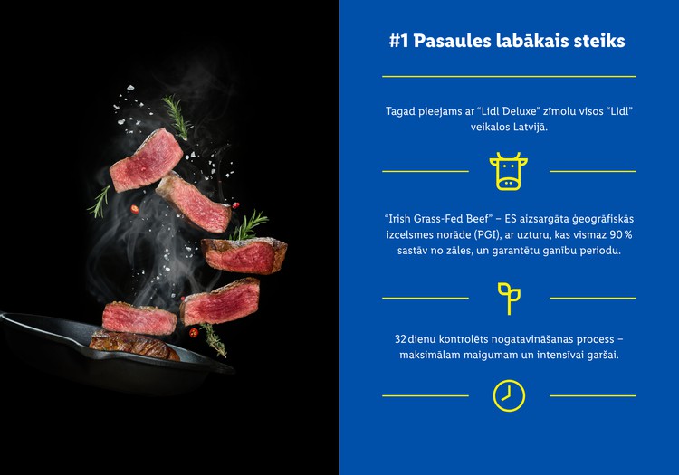 Pasaules labākais steikts tagad pieejams arī Latvijā