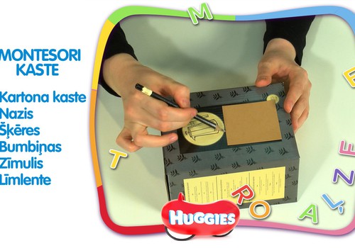 Montessori kaste DIY: VIDEOpamācība