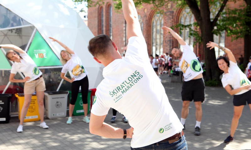 Pirmo reizi Rimi Rīgas maratona vēsturē visā trasē varēs šķirot atkritumus