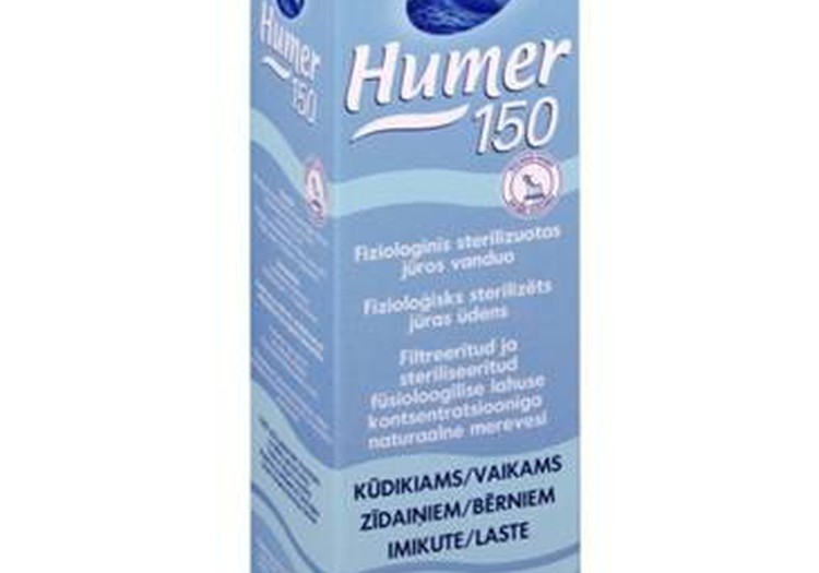 Izmēģini efektīvo līdzekli cīņā ar iesnām – Humer. Piesakies jūras ūdens testiem!
