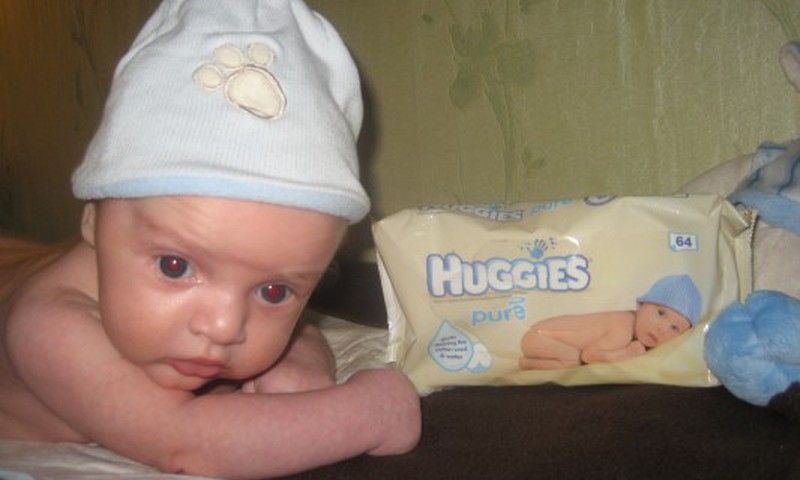 Huggies Pure mitro salvešu kokvilnas pieskāriens