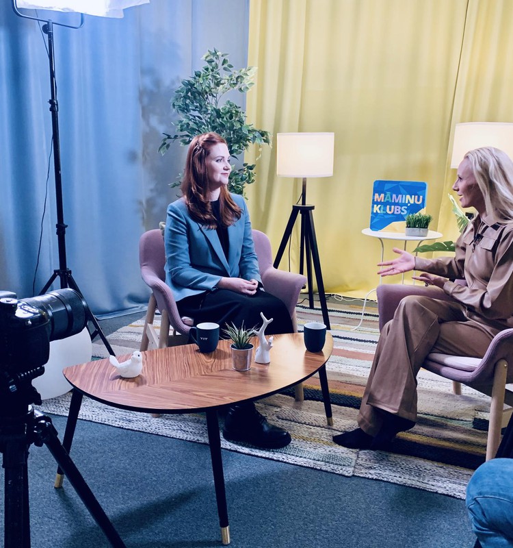 Māmiņu Kluba TV raidījuma lielajā intervijā 28.novembrī - Zaiga Pūce
