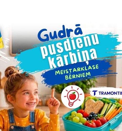 Piesaki savu bērnu BEZMAKSAS meistarklasei "Kas manā kārbiņā" izstādē RIGA FOOD 2026!