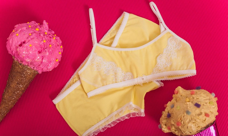 LAIMĒ savai meitai pirmo apakšveļas komplektiņu no "My first lingerie"!
