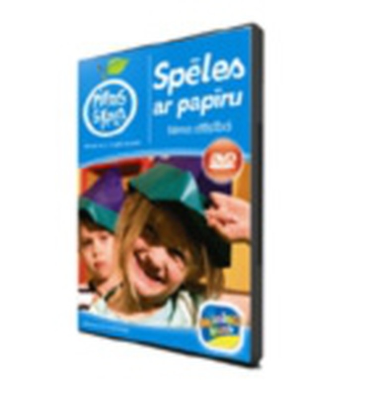 DVD "Spēles ar papīru"- mazajam bērndārzniekam!