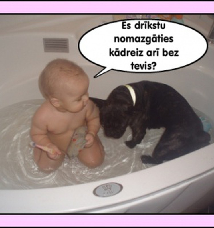 Tavam mazajam patīk vannoties? Piedalies jaunajā komiksu konkursā "Mazais vannojas"!
