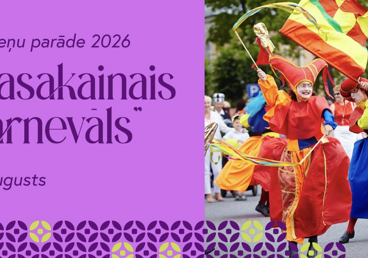 "Ģimeņu parādē 2026 – Pasakainais karnevāls" Rēzeknē!