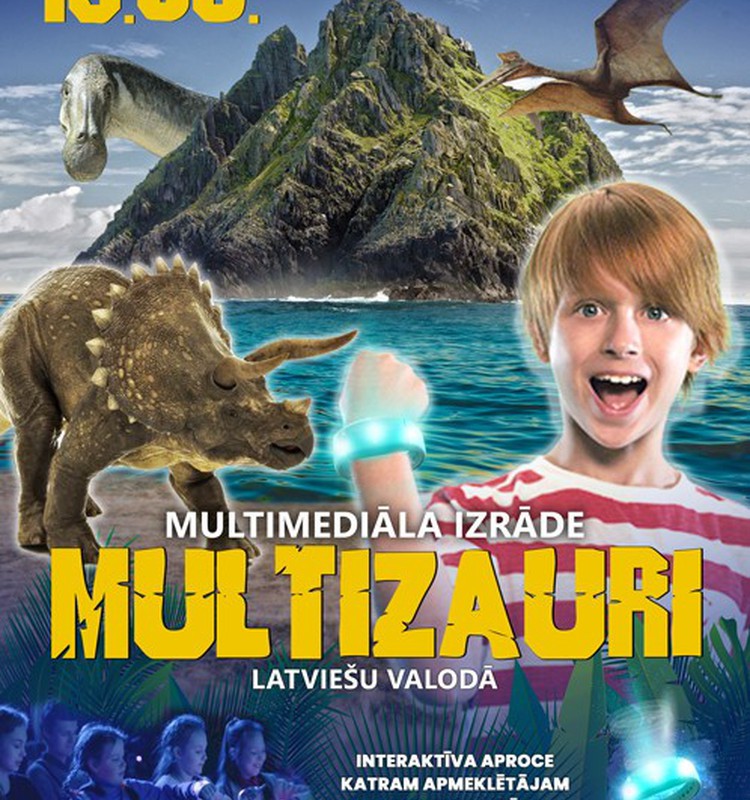 Multizauri - bērnu izrāde jau 13. maijā!