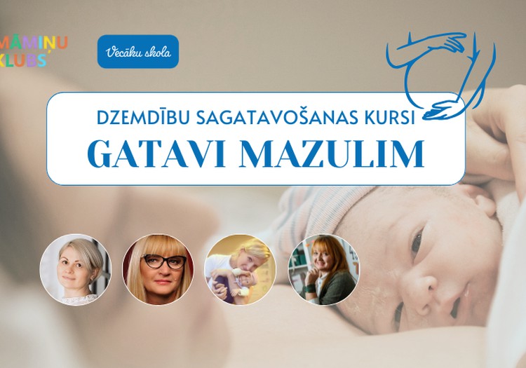 Dzemdību sagatavošanas kursi KLĀTIENĒ - no 6. maija