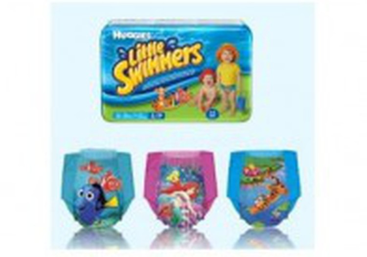 Huggies® Little Swimmers® ir pieejami 4 izmēri
