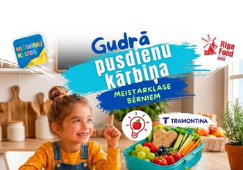 Piesaki savu bērnu BEZMAKSAS meistarklasei "Kas manā kārbiņā" izstādē RIGA FOOD 2026!