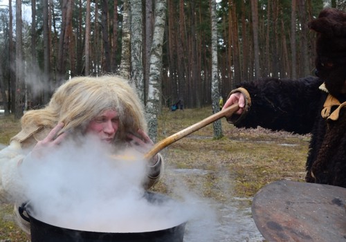 Meteņa svinības brīvdabas muzejā