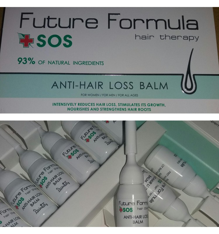 Dzintars Future Formula SOS balzams - sabiedrotais cīņā pret matu izkrišanu