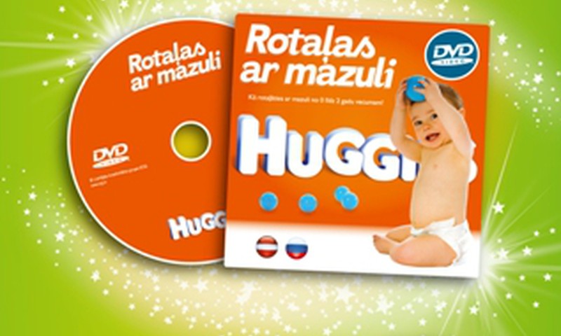 Jauna Huggies akcija-saņem dāvanā DVD filmu 