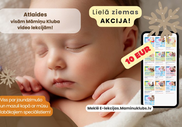 Māmiņu Kluba E-lekcijas vecākiem: zināšanas, kas pieejamas tieši tad, kad tās vajadzīgas!