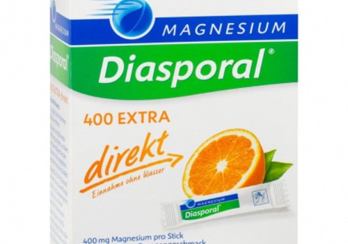 Atsauksme: Diasparol magnesium 400 extra. Magnijs pašsajūtas uzlabošanai