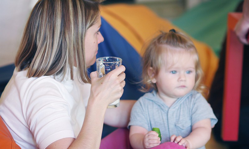 Citādā mazuļa ēdināšanas lekcija kopā ar Klaudiju Hēlu