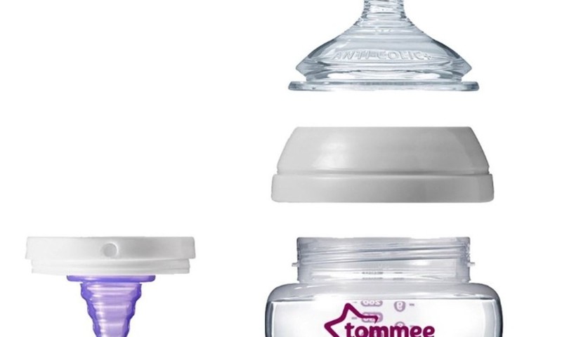 Tommee Tippee antiColic pudelītes tests