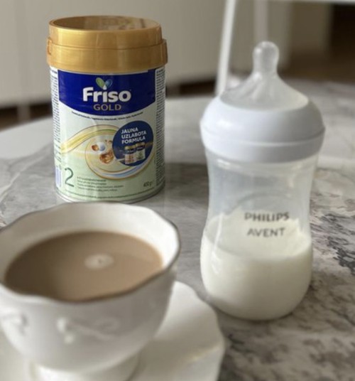 Produktu testi: Friso Gold 2 maisījuma pagatavošana ir ļoti vienkārša!
