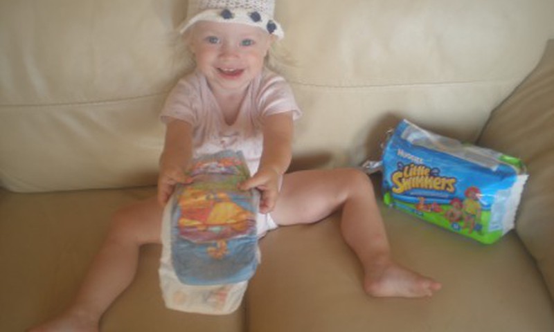 Mēs turpmāk pie ūdens ar Huggie Little Swimmers!