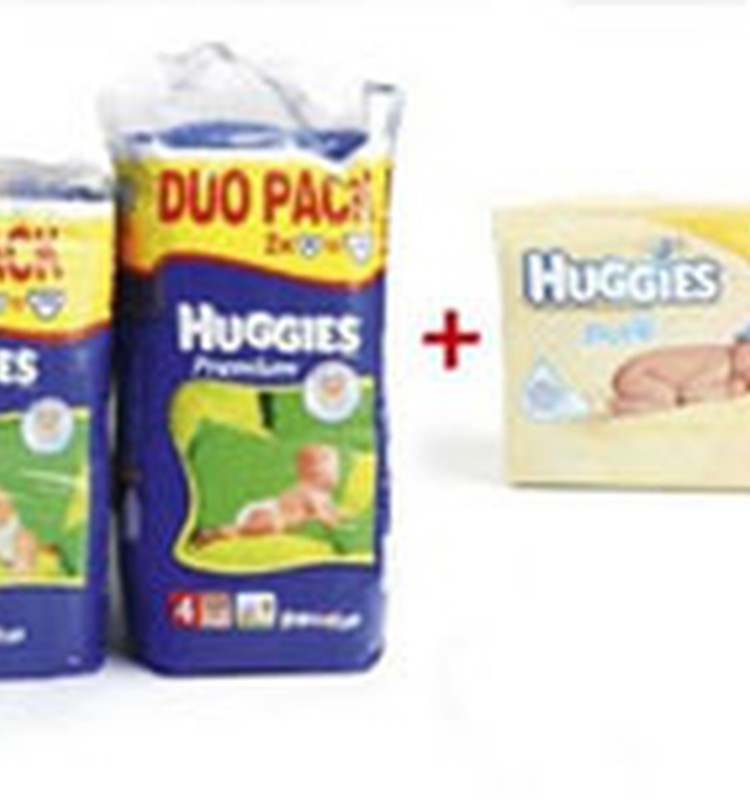 Veikalos "Maxima" atlaides Huggies!