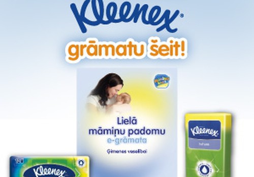 Kleenex® veselības E-grāmatu