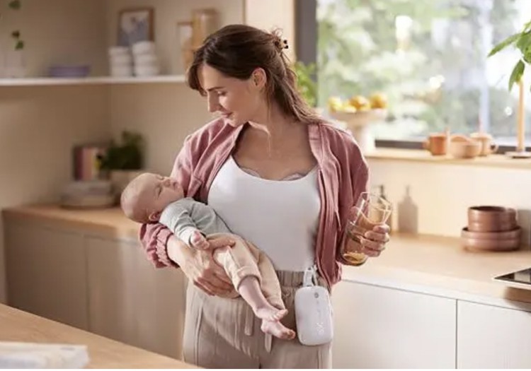 Piesakies izmēģināt jauno Philips Avent Hands-free Dubulto elektrisko piena sūkni!