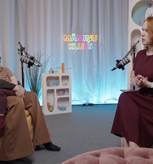 18.04. Bērnu miegs - Dr. Marta Celmiņa. Drošs miedziņš mazulim. Interjera padomi. Nakts enurēze. Uzturs zīdīšanas laikā. Miega spēle.