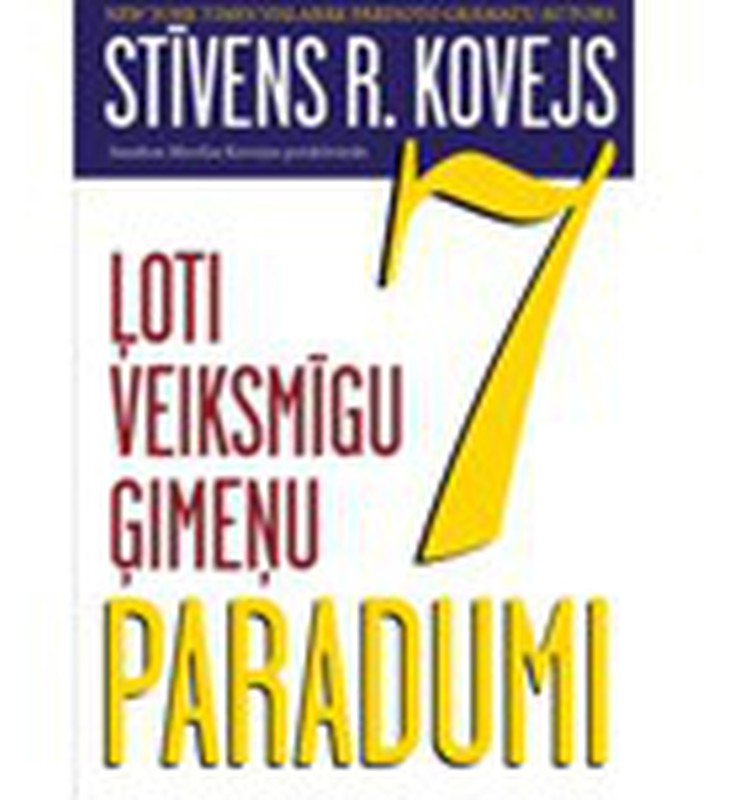 Iepazīstinās ar grāmatu "Ļoti veiksmīgu ģimeņu 7 paradumi"