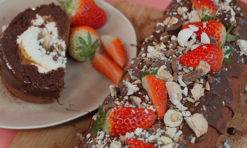 Rocky-road Lieldienu rulete un pēcsvētku olu salāti