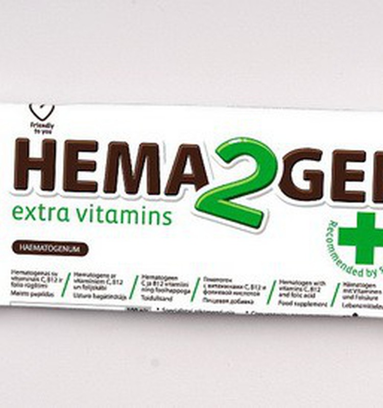 Dāvinām hematogenu veselam mēnesim!