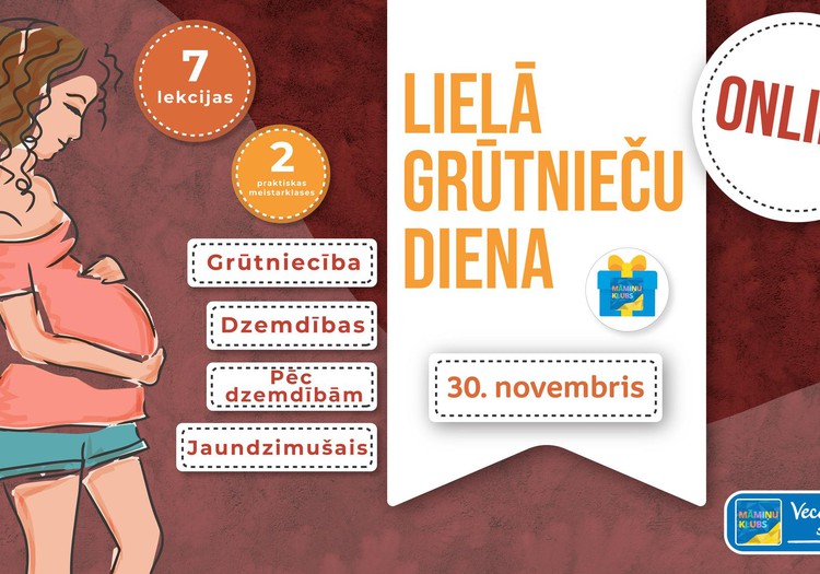 Piesakies Grūtnieču dienai 30.novembrī un saņem garantētas DĀVANAS!