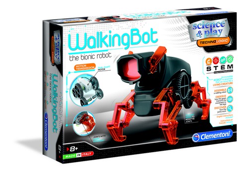 Komentāru KONKURSS: Laimē Clementoni robotu „WalkingBot”!